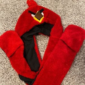 Long Angry birds beanie